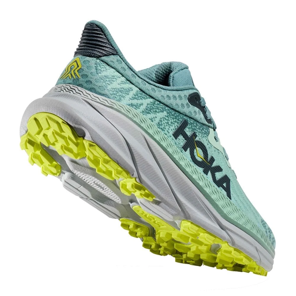 Hoka Challenger 7 Wide D Womens Trail Running Shoes Mist Green/Trellis - Image 2