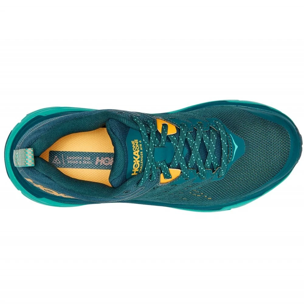 Hoka Challenger ATR 6 Wide D Womens Trail Running Shoes Deep Teal/Water Garden - Image 3