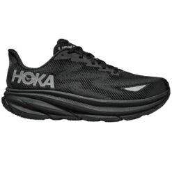 Hoka Clifton 9 GTX Mens Waterproof Running Shoes Black/Black