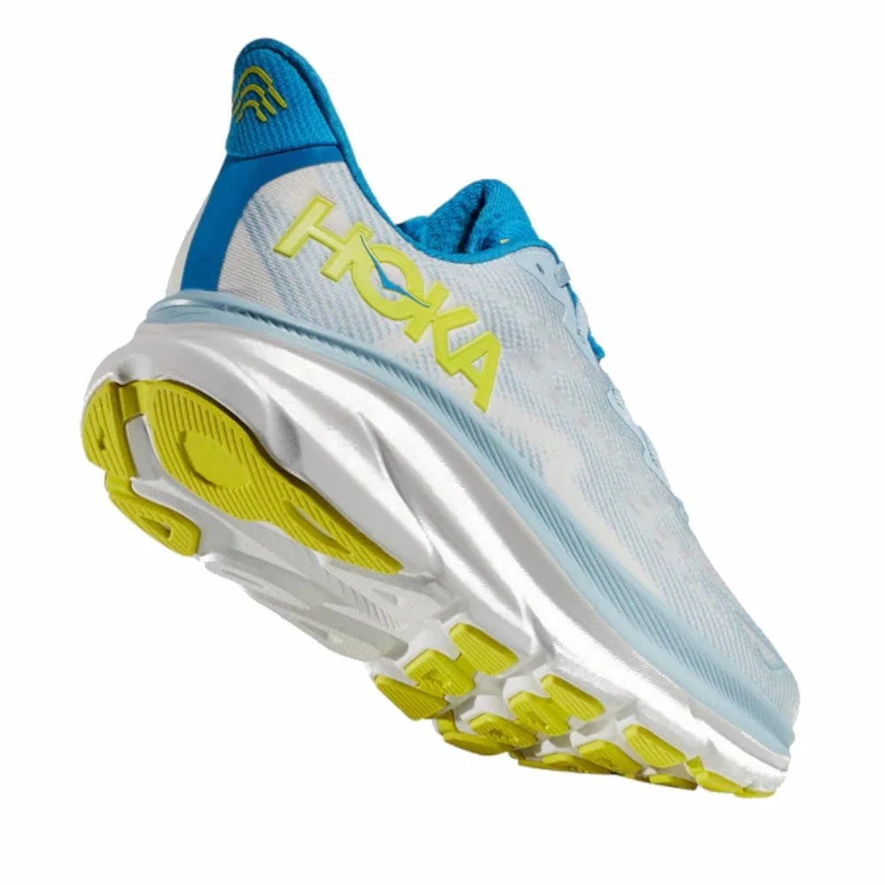 Hoka Clifton 9 Mens Running Shoes Ice Water/Evening Primrose - Image 2