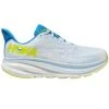 Hoka Clifton 9 Wide 2E Mens Running Shoes Ice Water/Evening Primrose