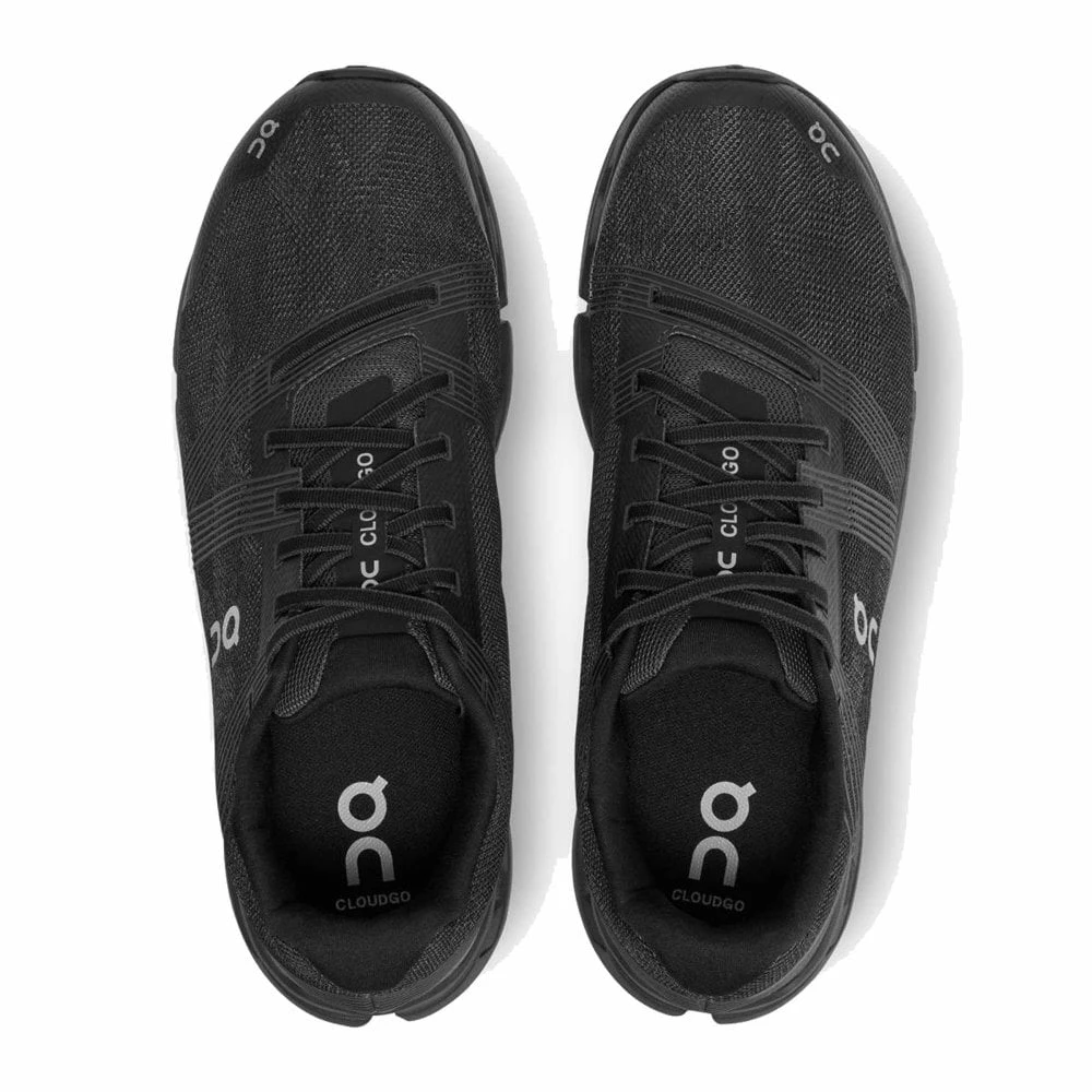 On CloudGo Wide Mens Running Shoes Black/Eclipse - Image 2