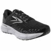 BROOKS Glycerin 20 Wide Womens Running Shoes Black/White/Alloy