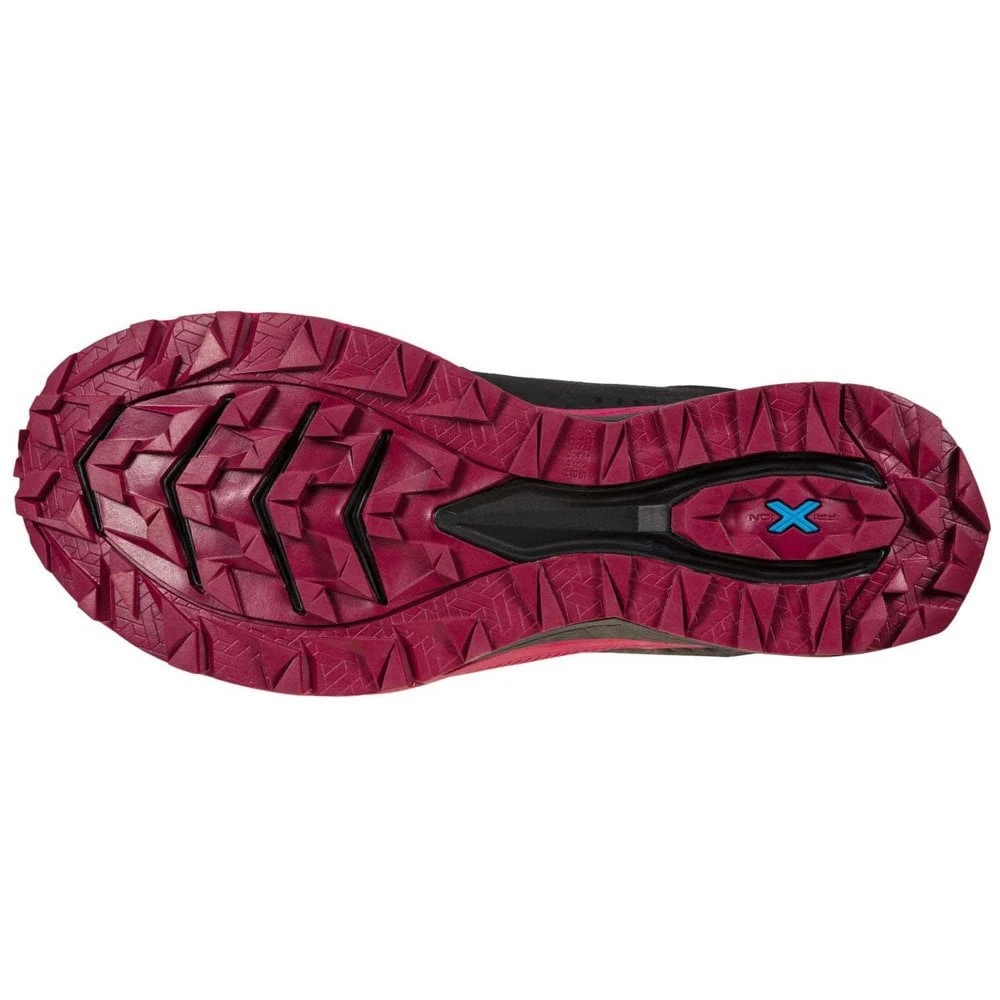 La Sportiva Karacal Womens Trail Running Shoes Black/Red Plum - Image 2