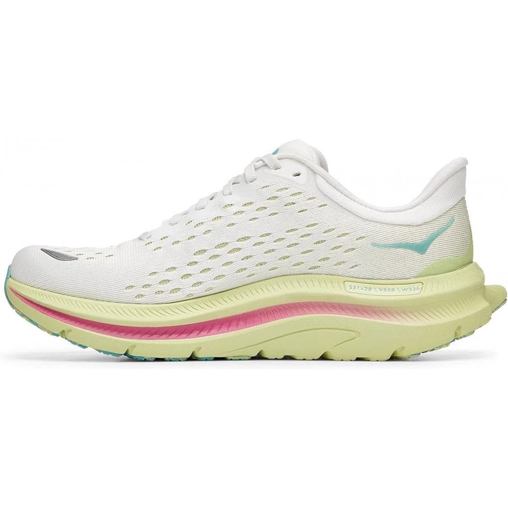 Hoka Kawana Womens Running Shoes Blanc De Blanc/Butterfly - Image 3