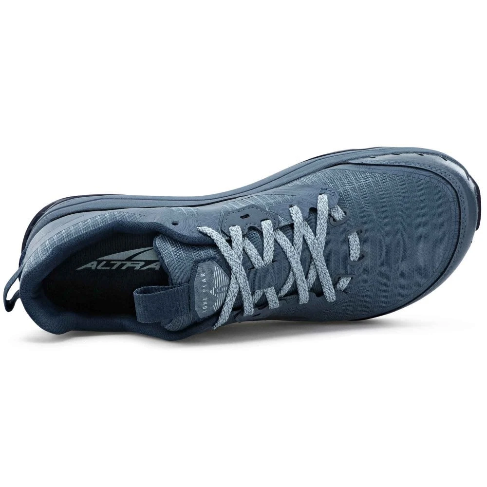 Altra Lone Peak 6 Womens Trail Running Shoes Navy/Light Blue - Image 3