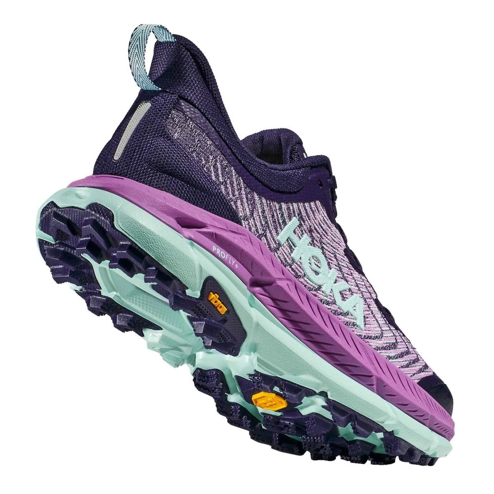 Hoka Mafate Speed 4 Womens Trail Running Shoes Night Sky/Orchid Flower - Image 2