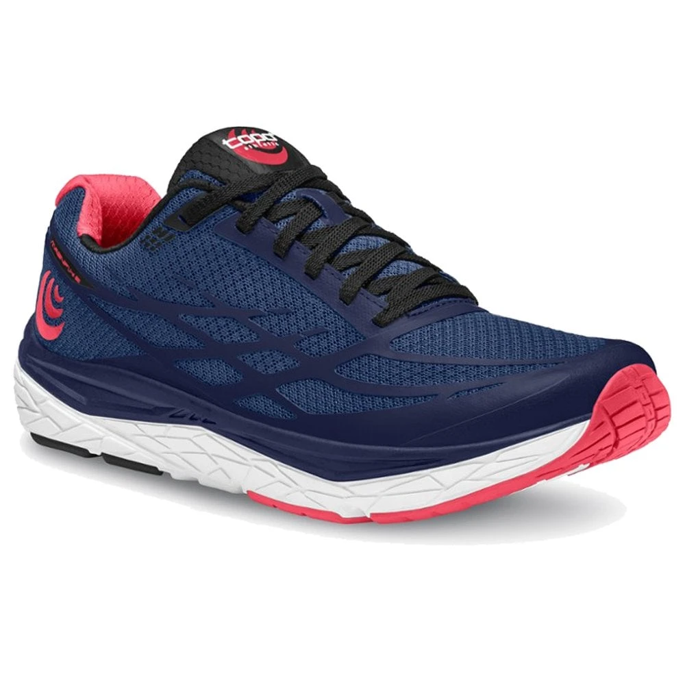 Topo Athletic Magnifly 2 Womens Running Shoes Navy/Pink