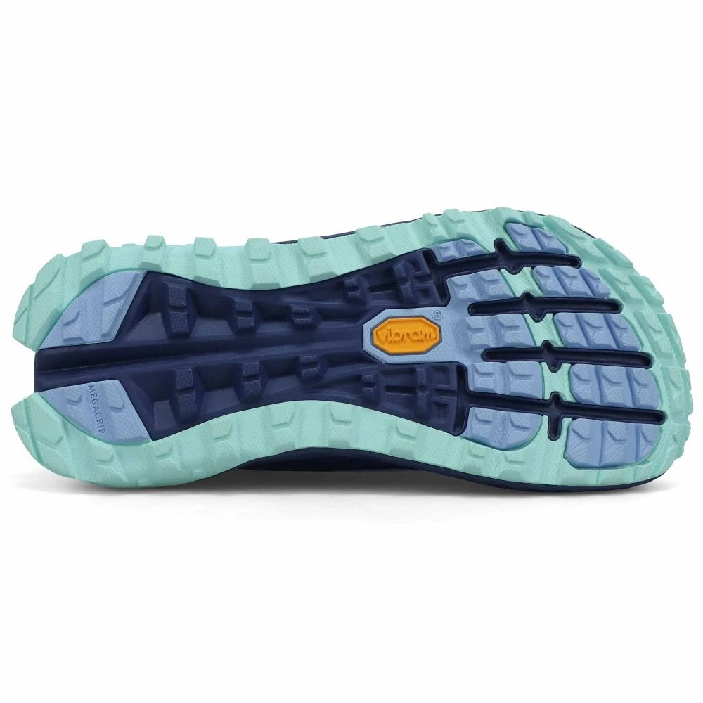 Altra Olympus 4 Womens Trail Running Shoes Navy/Light Blue - Image 2