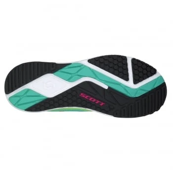 Scott Palani Support Womens Road Running Shoes With SUPPORT Green/Purple - Image 5