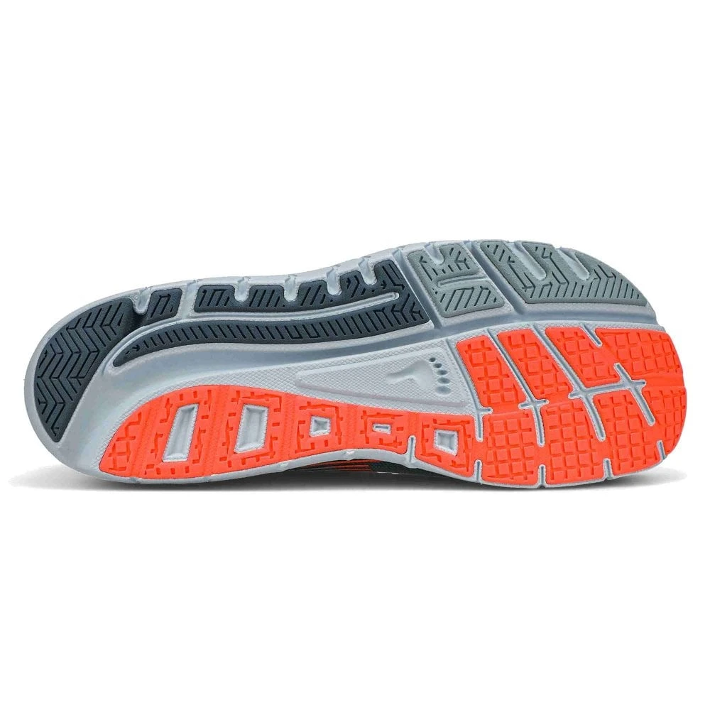 Altra Provision 5 Womens Support Road Running Shoes Gray/Coral - Image 2