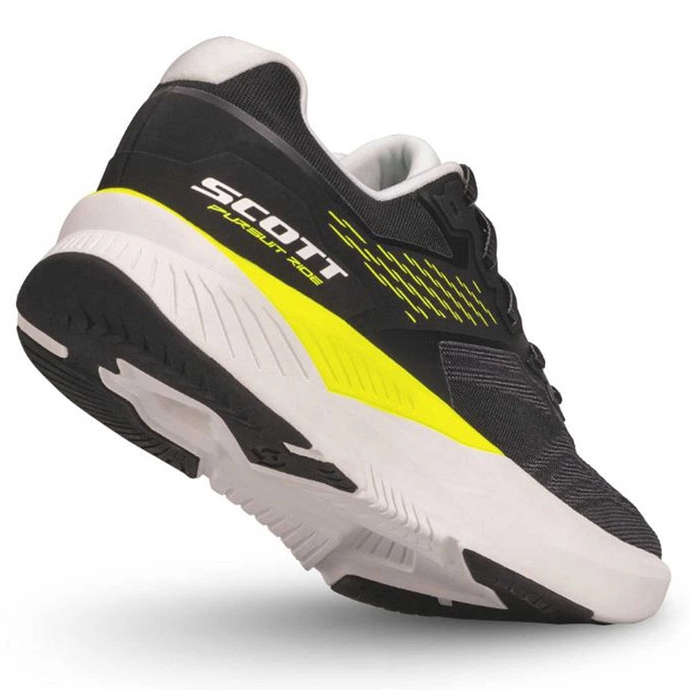 Scott Pursuit Ride Men's Running Shoes Black/Yellow - Image 2