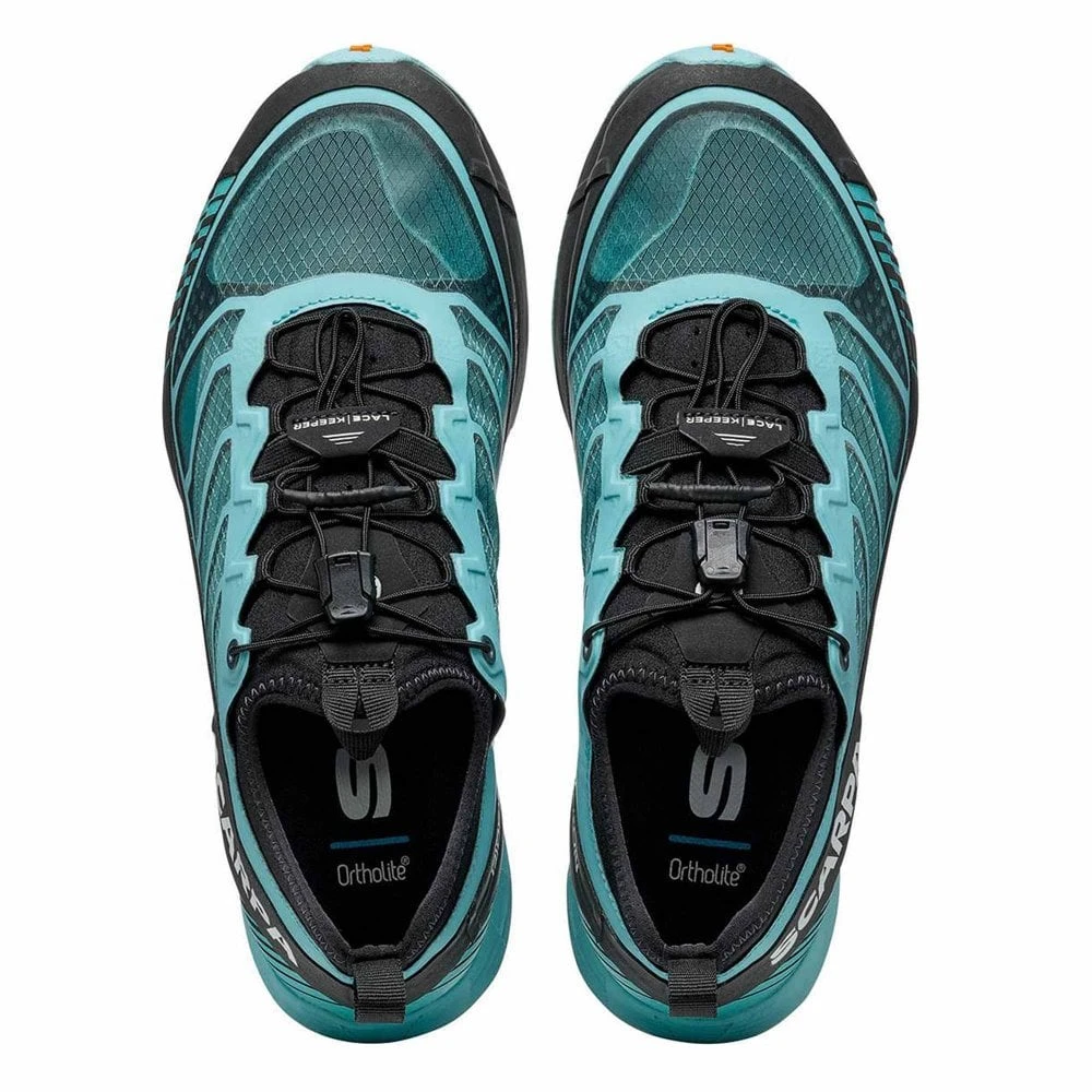 Scarpa Ribelle Run Womens Trail Running Shoes Aqua/Black - Image 2