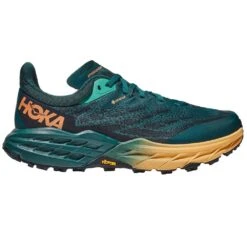 Hoka Speedgoat 5 GTX Womens Waterproof Trail Running Shoes Deep Teal/Black