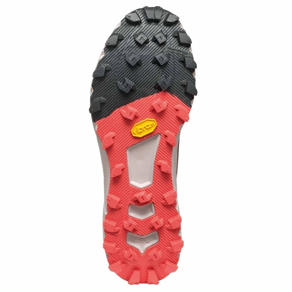 Scarpa Spin ST Womens Trail Running Shoes Russet Brown-Coral - Image 2