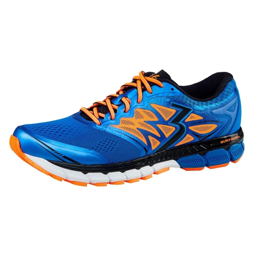 Strata 2 Wide 2E Mens Running Shoes Ocean Blue/Black - Image 3