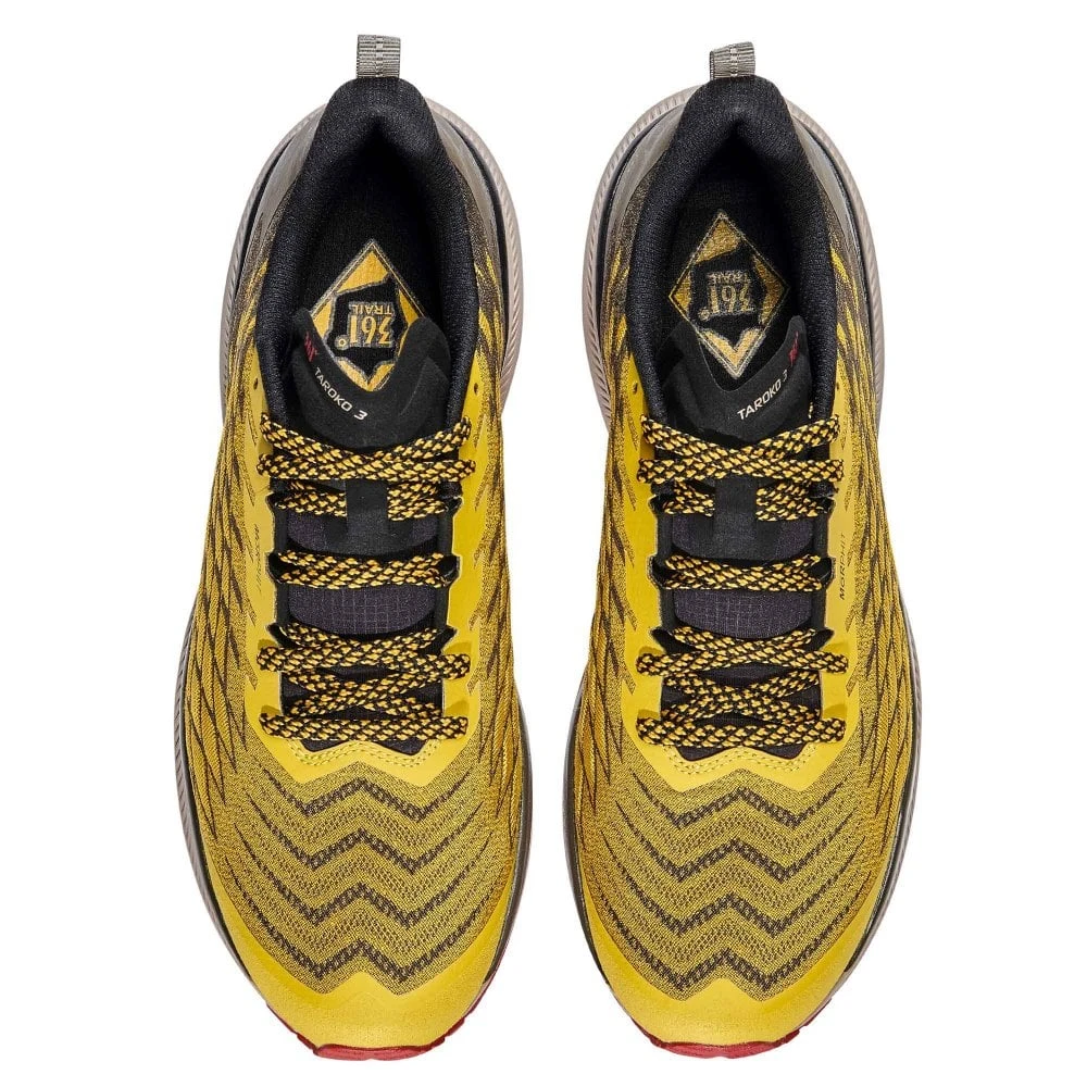 Taroko 3 Mens Trail Running Shoes Golden/Dark Olive - Image 3