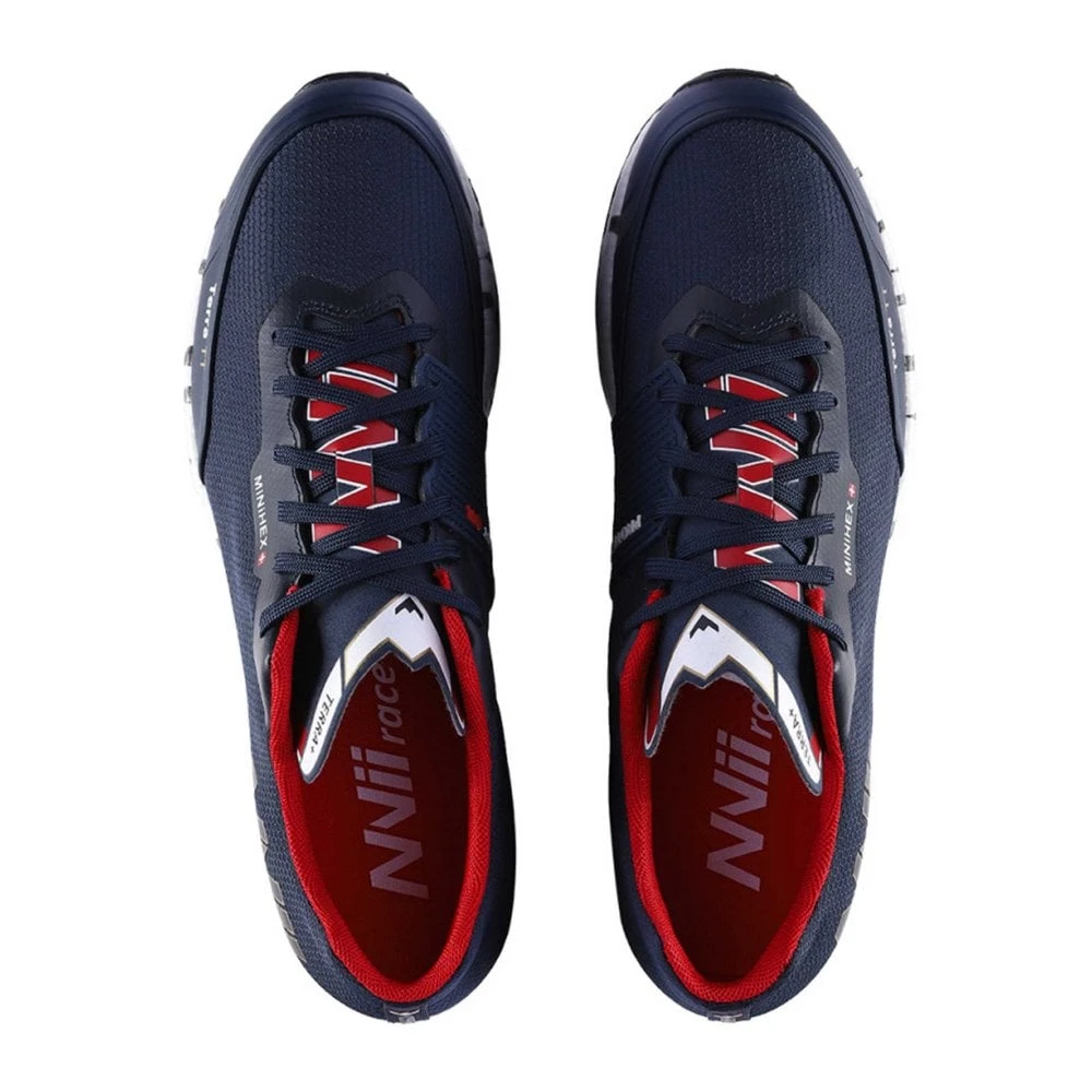 Terra TT Cushioned Fell/Trail Running Shoes Blue/Red/Gold - Image 3