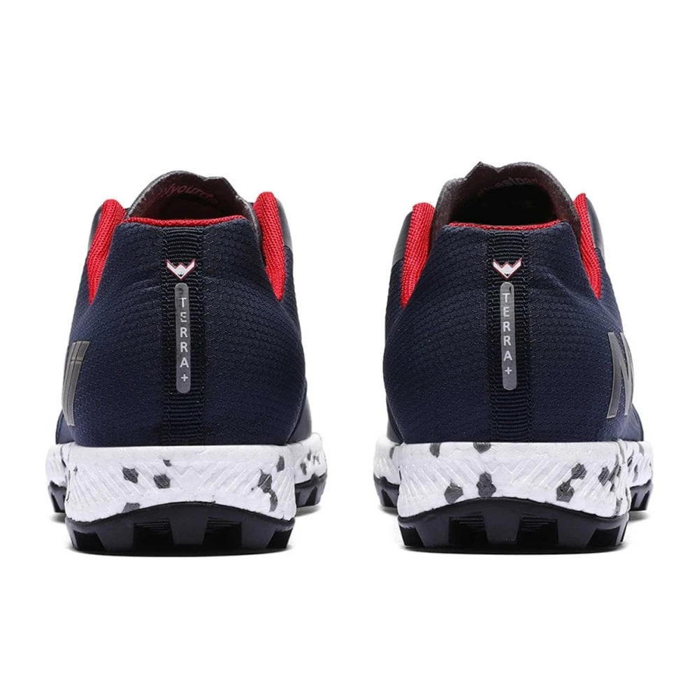 Terra TT Cushioned Fell/Trail Running Shoes Blue/Red/Gold - Image 4