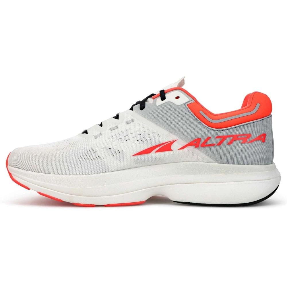 Altra Vanish Tempo Mens Road Running Shoes White/Coral - Image 4